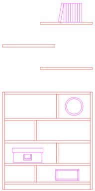 Diseño de librería en AutoCAD